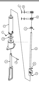 Page N Diagram and Parts List for MK-4030HY  MK Diamond Concrete Saw